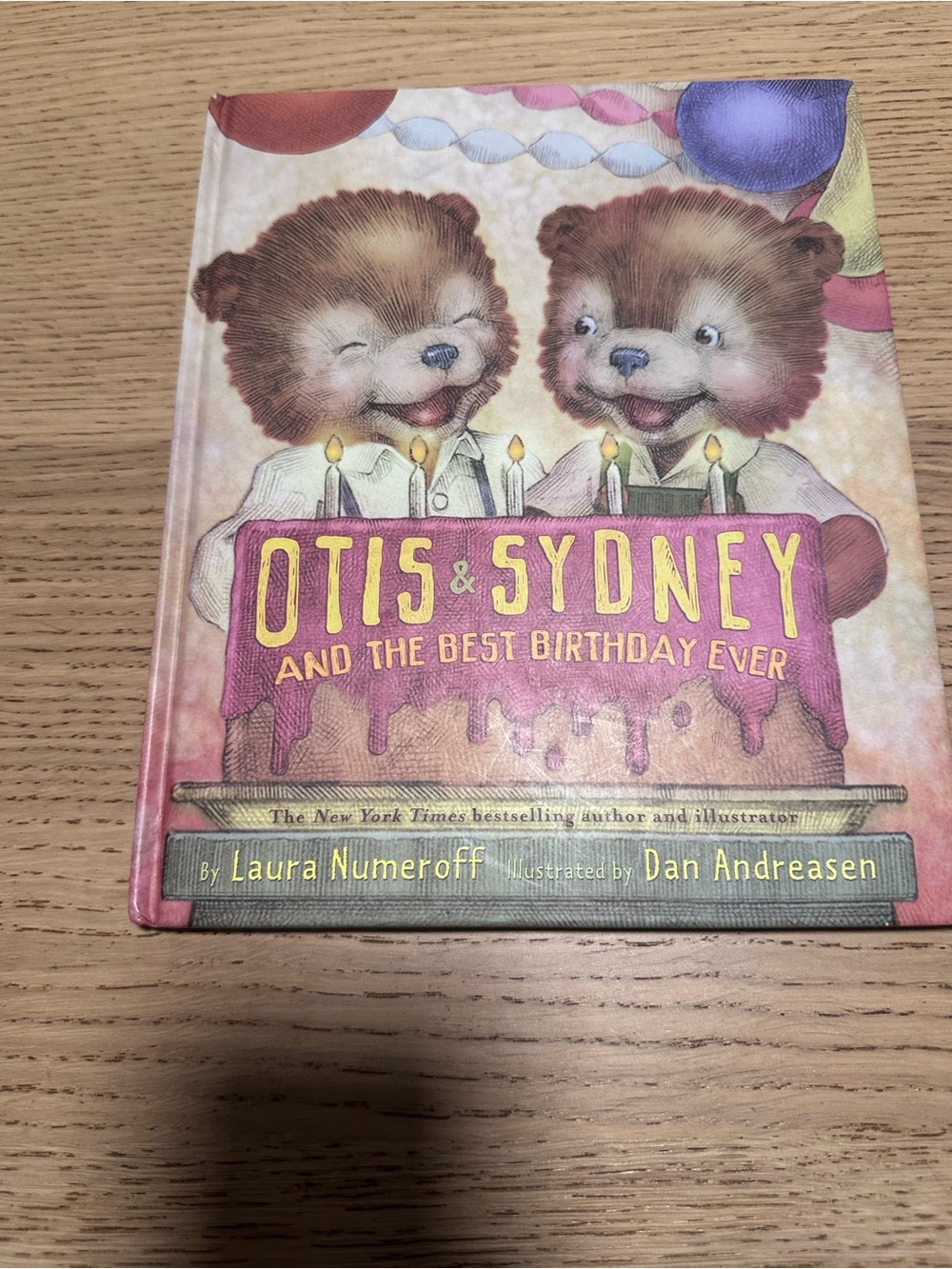 Otis & Sydney and the Best Birthday Ever - Pink Children's Book by